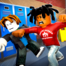 fight in a school shop