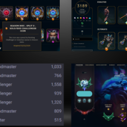 EUW/All Pax Skins/Black Alistar/Young Ryze/Silver Kayle/King Rammus/UFO Corki/Riot Squad Singed/Challenger x3 thumbnail