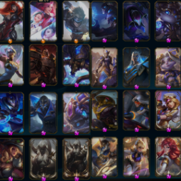 EUW/All Pax Skins/Black Alistar/Young Ryze/Silver Kayle/King Rammus/UFO Corki/Riot Squad Singed/Challenger x3 thumbnail
