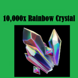 10K 10000 10,000 Rainbow Crystal PC XBOX PS SWITCH EPIC STW Save The World Materials All Platforms 0