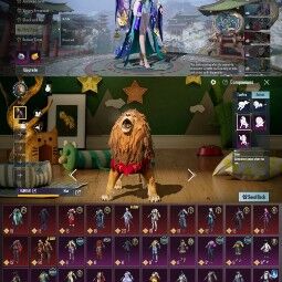 Traje X Galadria + Traje X Ignis - Nível 4 | 400+ UC disponíveis | Carro atualizável | rp Corrida | 5 mitico Emblema + 5 Pedras da Forja Estelar | raras pet | 50+ skins de armas 0