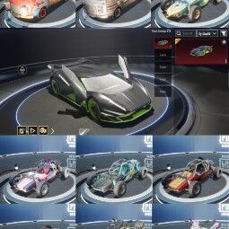 SUPER CAR - WARP GREEN | M416 Glacier Lv 6 + GUN LAB 22+ | LION PET | 535+ Outfits | 180+ Gun Skins | Rare Mythics | Rename Cards | Android & IOS 0