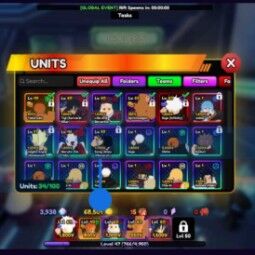 AV2 | Anime Vanguards | 47 lvl | AV | Account | Roblox 0