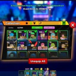 Anime Vanguards [56lvl] + Anime Adventures [127 lvl] | AA | AV | Roblox | Account 4