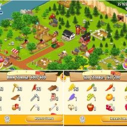 25 LV |ランドツール 農場 |納屋収納600 |サイロストレージ200 |ランドアイテム | AndroidとiOS 0