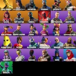 31 skins💎Omega💎Gold Midas 0