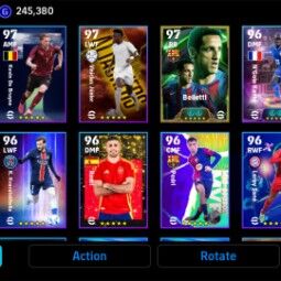 ❤️MESSI 101 DB❤️Fernando Torres 102 DB❤️David Villa 101 DB❤️Pep Guardiola101 DB❤️Bellletti 102 DB❤️Alessandro Bastoni 101DB❤️Konami link Only❤️ 4