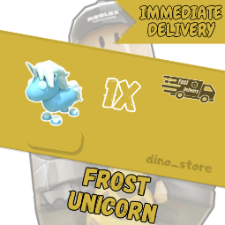 Frost unicorn - adopt me | immediate delivery 0