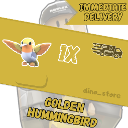 Golden hummingbird - adopt me | immediate delivery 0