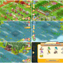 Expensive Farm-Level[201]-Highly Decorated-Town Animal[25x]-Fish Area Max-Barn Storage[7500]-Silo Storage[4700]-895kCoin 1