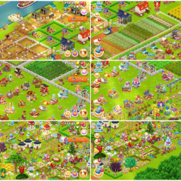 Cheapest Farm-Level[166]-Town Animal[22x]-Land Permit Unlock-Barn Storage[4900]-Silo Storage[4700]-Coin[9.9m]-Decorated. 0