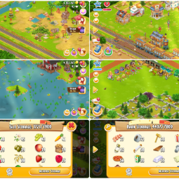 Valuable Farm-Level[132]-Barn Storage[7800]-Silo Storage[1900]-4.3m Coin-Land Permit Open-Fish Area Max-10xTown Animal. 1