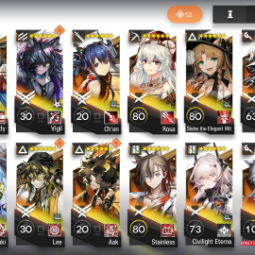 [Android/IOS] Endgame Global Lv120 81⭐6 | Ling Max Potent, Marcille Potent 5 | 19 Limited | Full Collab Operator | 93 PO, 65K Orundum 3