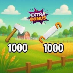🛠️ Daily 50 Axe & 50 Saw Pack For 5 Days + Bonus 🎁 0