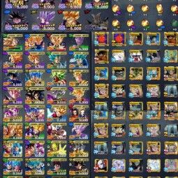 ✅N629✅ MANY TEAM 6 UL (Beast Gohan 8s SS2 Gohan 8s Turles Vegito Blue HIT Gogeta Blue) LL Vegito + Black Goku Equip Ready 37 LF 0