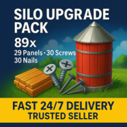 🔥 Hay Day Silo Upgrade Pack – 89× (29 Panels • 30 Screws • 30 Nails) | Fast 24/7 Delivery 🚀 Trusted Seller 0