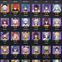 Europa AR51 | 12 lendas | arlecchino + wanderer | yelan + hu tao | chiori + zhongli e muito mais 1