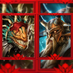 🔥Top Start 🔥 Double Mythical Lazarius + Alaz the Sunbearer + Gurptuk + Alice + Venomage + Fahrakin + Stag Knight + Vergis + 12 Legendaries + 35 Epic Heroes 0