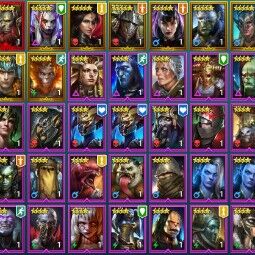 🔥Top Start 🔥 Double Mythical Gizmak the Terrible + Alaz + Kreela + Alice + Geomancer + Godseeker + Genbo + Skraank + Toragi + 11 Legendaries + 34 Epic 1