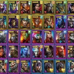🔥Top Start 🔥 Mythical Starsage Galathir + Vulkanos Fumor + Ithos + Greenwarden Ruarc + Keeyra +  Alice + Genbo + Skraank + 15 Legendaries + 26 Epic Heroes 1