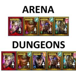 🔥Top Start 🔥 Mythical Starsage Galathir + Marichka + Bladechorister Caldor + Iudex Artor + Archbishop + Alice + Criodan + Zargala + 14 Legendaries + 24 Epic 2