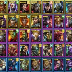 🔥Top Start 🔥 Mythical Starsage Galathir + Marichka + Bladechorister Caldor + Iudex Artor + Archbishop + Alice + Criodan + Zargala + 14 Legendaries + 24 Epic 1