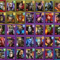 🔥Top Start 🔥 Double Mythical Starsage Galathir + Arbais + Iudex Artor + Alice + Maneater + Seer + Skullcrown + Whisper + Skraank + 13 Legendaries + 31 Epic 1