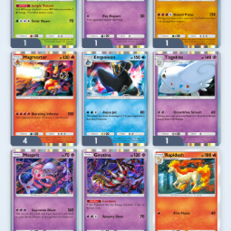 T251🔥3*EX Palkia🔥3*EX Dialga🔥EX: Mew+Gyarados~Legendary: Mesprit+Giratina🔥 1*EX: Garchomp+Rhyperior🔥Ability cards: 6🔥tradeable 1