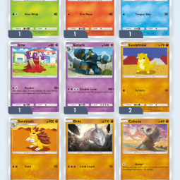 T251🔥3*EX Palkia🔥3*EX Dialga🔥EX: Mew+Gyarados~Legendary: Mesprit+Giratina🔥 1*EX: Garchomp+Rhyperior🔥Ability cards: 6🔥tradeable 3