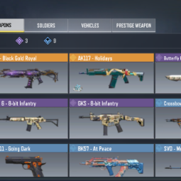 CD184🔥75 CP🔥2 Legendary weapons: AK117 Holidays+M4 Black Gold Royal🔥Legendary charm🔥3 Epic weapons🔥Epic skin Spectral 1