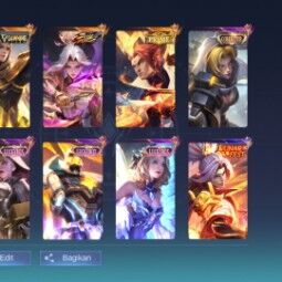 F8|Lv78/RenownedCollector/96Hero/258Skin/AllEmblemMax/DawningLancelot/SoulVesselHanabi/PrimeYuZhong/3Luckybox/2Lightborn/16Epic 0