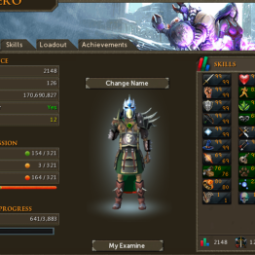 2148 Total level | 126 Combat level | 170M Total XP | 279 Quest Points 0