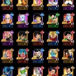 [Android]🌟[Global] 17 LR (Legendary Rare) cards + 29 DFE (Dokkan Festival Exclusive) cards + 359 Dragon Stones | ❤️Data transfer code | Immediate delivery ⚡ 0