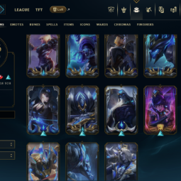 [NA] 1796 skins~5 Victorious+Dark Cosmic Erasure Jhin+PAX Twisted Fate+2043 Chromas+1534 Icons+840 Myth Essence+2600 Skin Shards thumbnail