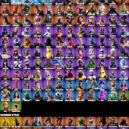 🎆134 SKINS ⚡️PC/PSN/XBOX/NINTENDO⚡️ MIDAS (FULLY GOLDEN) 👑 ROGUE AGENT 👑 RUST BUCKET 👑 GALAXIA 👑 LARA CROFT 👑 CROWBAR 👑 AURA ⚡️FULL ACCESS 0