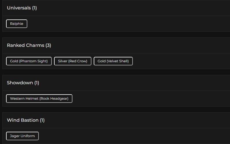 Level 104 | 2x Gold | 1 Universal | #8399