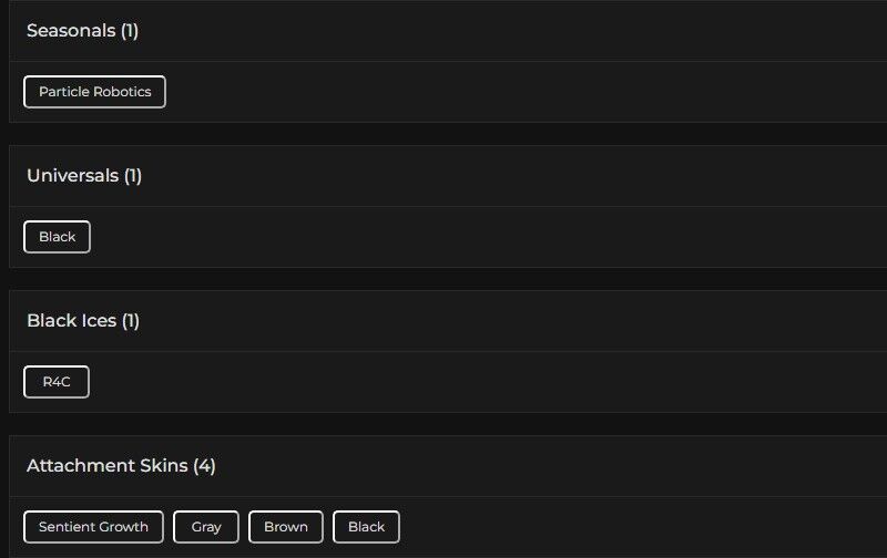 Level 79 | Ranked Ready | 1 Black Ice | 1 Universal | #5873
