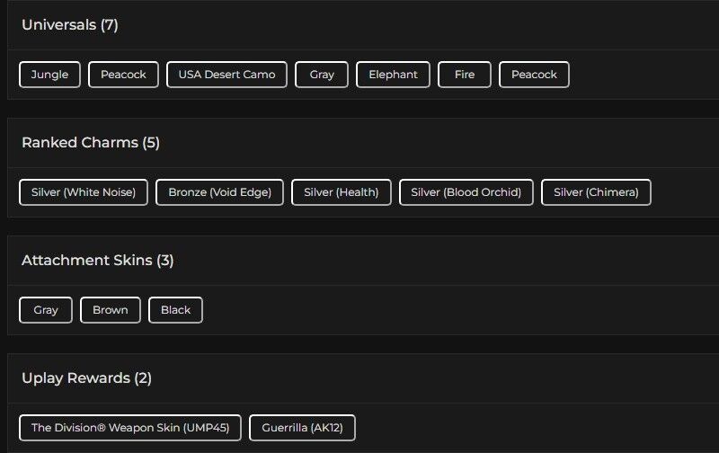 Level 106 | 4x Silver | 7 Universal | 1 Elite | #4376