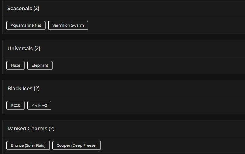 Level 105 | Ranked Ready | 2 Black Ice | 2 Universal | #1841