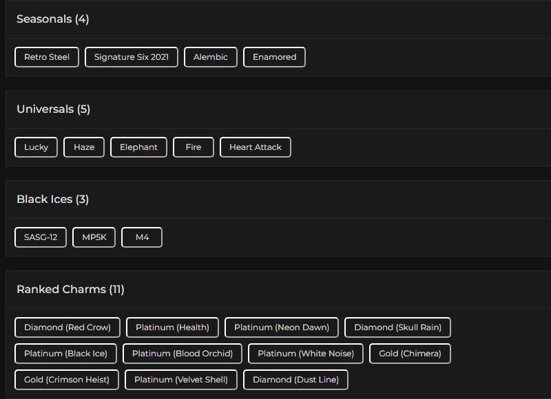Level 224 | 3x Diamond | 3 Black Ice | 5 Universal | 1 Pro League | #2086 Level 224 | 3x Diamond | 3 Black Ice | 5 Universal | 1 Pro League | #2086