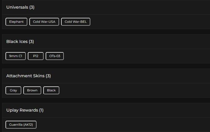 Level 96 | Ranked Ready | 3 Black Ice | 3 Universal | #5761