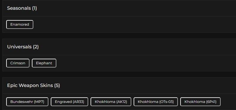 Level 53 | Ranked Ready | 2 Universal | #1207