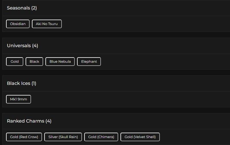 Level 101 | 3x Gold | 1 Black Ice | 4 Universal | 1 Elite | #5111