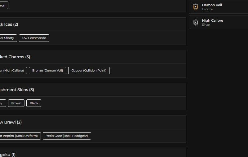 Level 78 | Silver | 2 Black Ice | 1 Universal | #2441