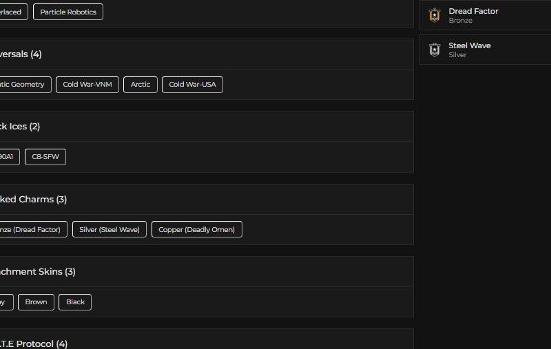 Level 112 | Silver | 2 Black Ice | 4 Universal | #9302 Level 112 | Silver | 2 Black Ice | 4 Universal | #9302