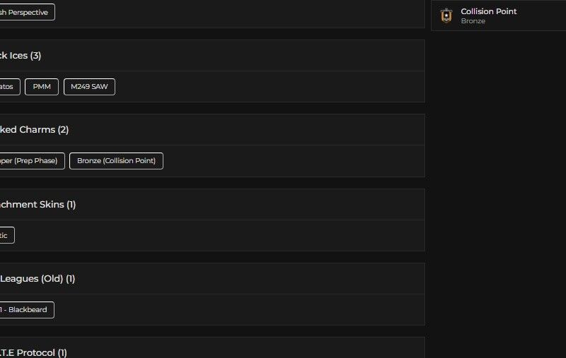 Level 79 | Ranked Ready | 3 Black Ice | 1 Pro League | #6811