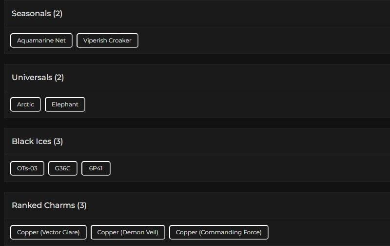 Level 101 | Ranked Ready | 3 Black Ice | 2 Universal | #2337