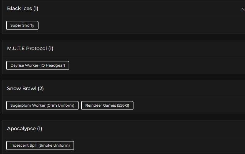 Level 113 | Ranked Ready | 1 Black Ice | #4430 Level 113 | Ranked Ready | 1 Black Ice | #4430