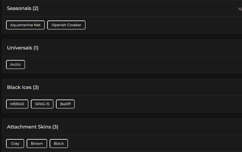 Level 78 | Ranked Ready | 3 Black Ice | 1 Universal | #3653