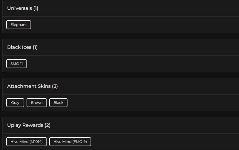 Level 51 | Ranked Ready | 1 Black Ice | 1 Universal | #8547 Level 51 | Ranked Ready | 1 Black Ice | 1 Universal | #8547